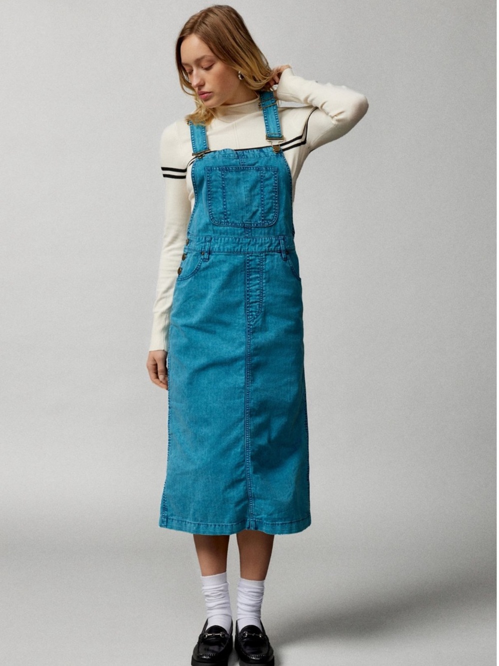 Urban Outfitters Denim Overall Skirt Overalls